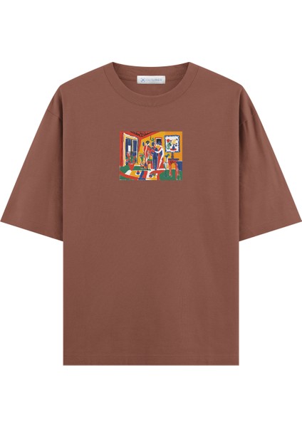 Like A Matisse Oversize T-Shirt (Ekstra! Bol Kesim)