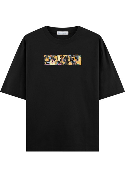 Like A Picasso Oversize T-Shirt (Ekstra! Bol Kesim)