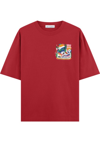 Safe Flight Oversize T-Shirt (Ekstra! Bol Kesim)