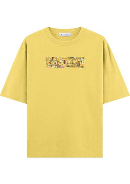 Like A Picasso Oversize T-Shirt (Ekstra! Bol Kesim)