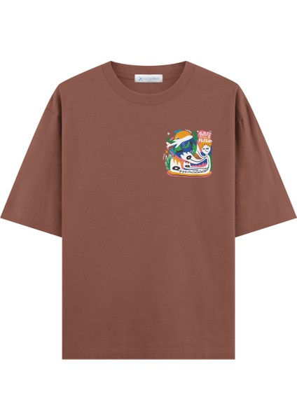 Safe Flight Oversize T-Shirt (Ekstra! Bol Kesim)