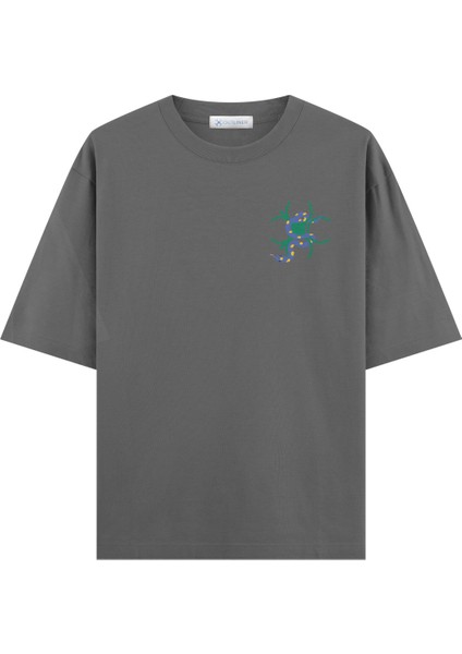 Snake Oversize T-Shirt (Ekstra! Bol Kesim)