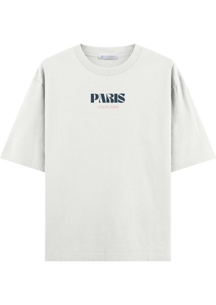 Basic Paris Oversize T-Shirt (Ekstra! Bol Kesim)