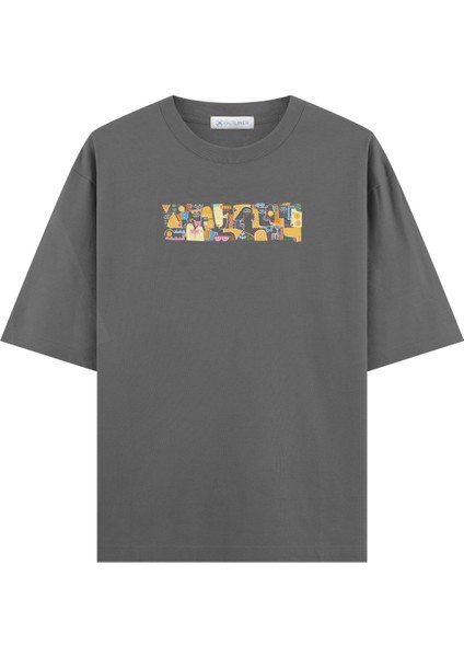 Like A Picasso Oversize T-Shirt (Ekstra! Bol Kesim)