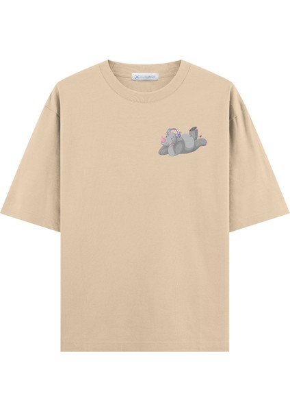 Rhino Oversize T-Shirt (Ekstra! Bol Kesim)