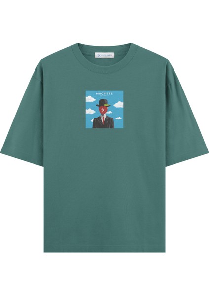 Magritte Oversize T-Shirt (Ekstra! Bol Kesim)