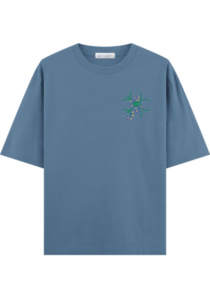Snake Oversize T-Shirt (Ekstra! Bol Kesim)