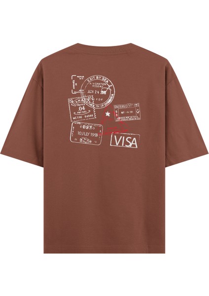 Airplane Mode Oversize T-Shirt (Ekstra! Bol Kesim)