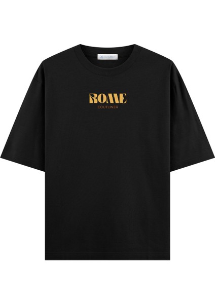 Rome Oversize T-Shirt (Ekstra! Bol Kesim)