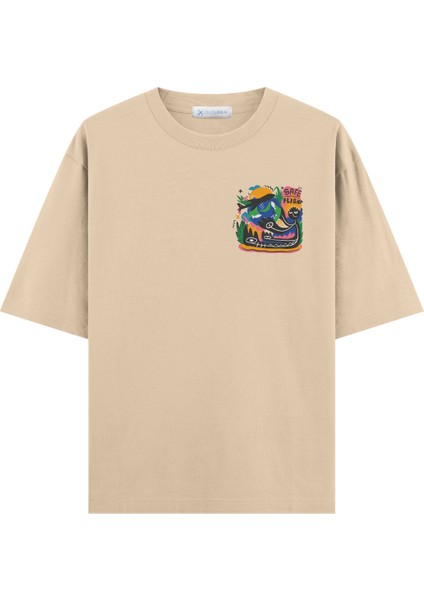 Safe Flight Oversize T-Shirt (Ekstra! Bol Kesim)