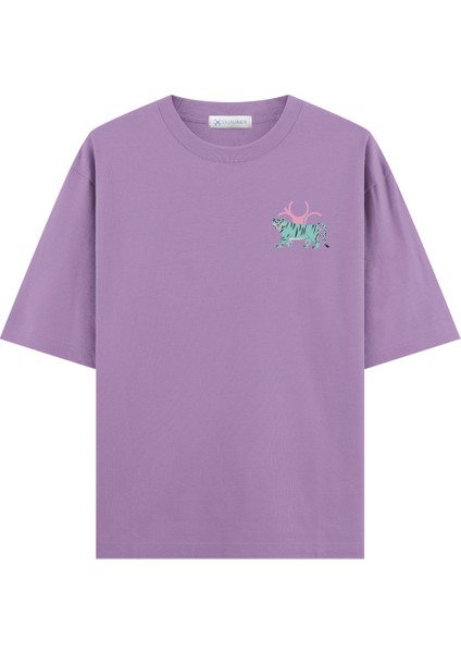 Tiger Oversize T-Shirt (Ekstra! Bol Kesim)