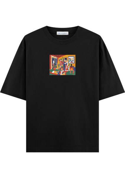 Like A Matisse Oversize T-Shirt (Ekstra! Bol Kesim)