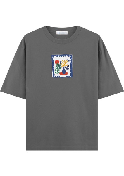 Flowers Oversize T-Shirt (Ekstra! Bol Kesim)