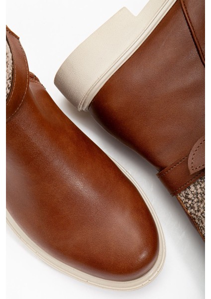 Macy Taba Cilt Keçe Detaylı Kadın Çizme fırsatları