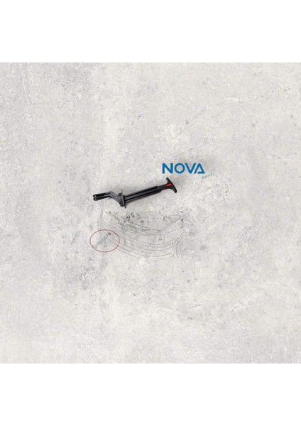 3B0823593C Motor Kaput Açma Çubuğu Passat 1997-2000