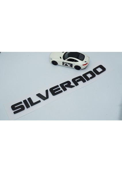 Silverado Bagaj Siyah Yazı Logo Chevrolet Ile Uyumlu modelleri