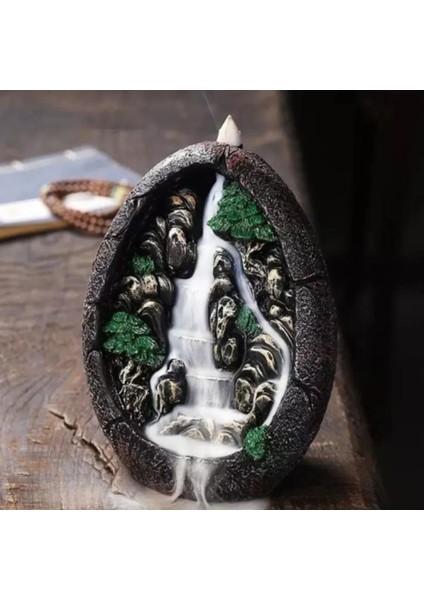 18CM Kaya Yumurta Geri Akış Şelale Tütsülük Silikon Kalıp K-1025 fırsatları