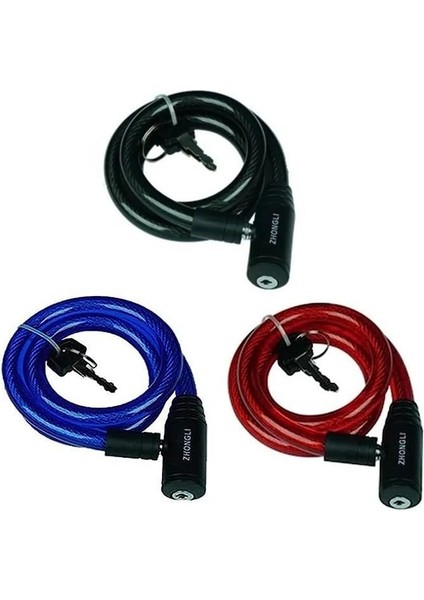 Bisiklet Halat Kilit 12 x 80 Zhongli