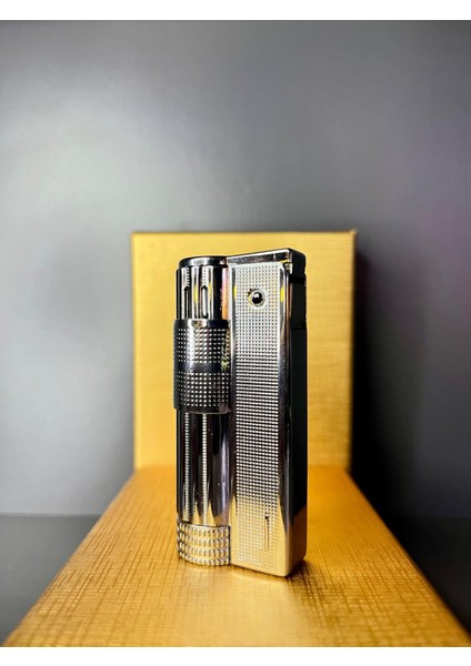 Özel Kutulu Metal Muhtar Çakmağı