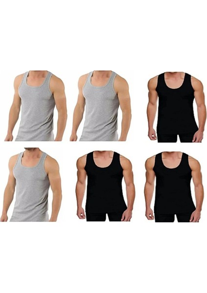 6lı Karışık Paket Erkek Atlet