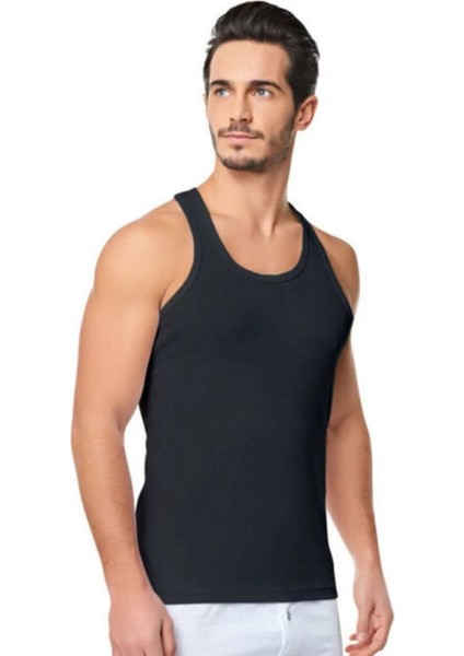 Erkek Siyah Penye Spor Atlet