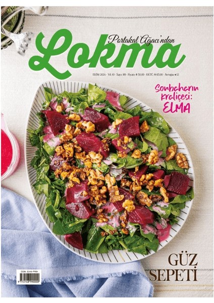 Lokma Aylık Yemek Dergisi 119. Sayı - Ekim 2024