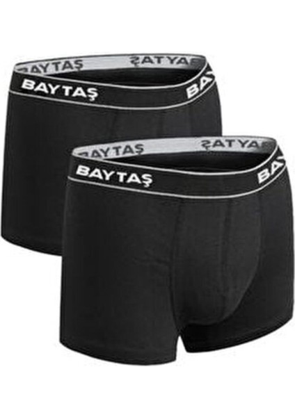 Pamuklu Ekonomik Likralı Erkek Boxer 6 Lı Siyah fiyatları