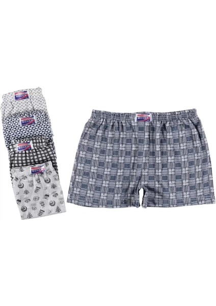 10'lu Ekonomik Karışık Erkek Boxer Short