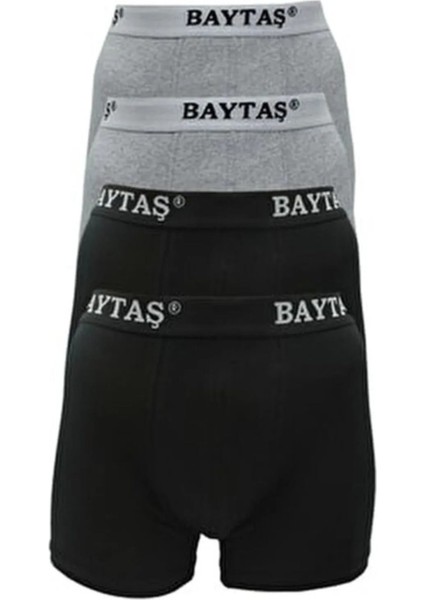 Pamuklu Ekonomik Likralı Erkek Boxer 6 Lı