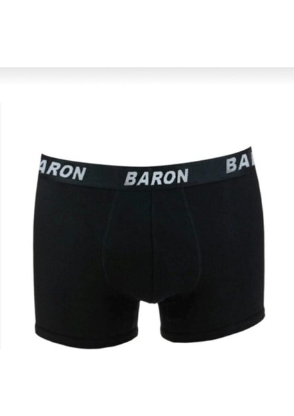 Siyah Erkek Boxer 6'lı