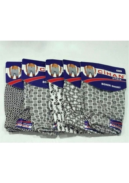 Ekonomik Erkek Penye Boxer 12'li