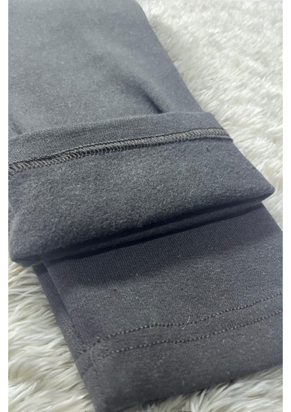 Unisex Siyah Kışlık Tayt Şardonlu Rahat Yumuşak Ağlı Kalın Içlik Tayt modelleri