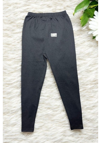 Unisex Füme Kışlık Tayt Şardonlu Rahat Yumuşak Ağlı Kalın Içlik Tayt fırsatları