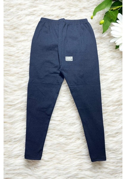 Unisex Mavi Kışlık Tayt Şardonlu Rahat Yumuşak Ağlı Kalın Içlik Tayt fırsatları