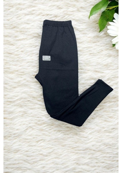 Unisex Antrasit Kışlık Tayt Şardonlu Rahat Yumuşak Ağlı Kalın Içlik Tayt fiyatları