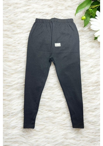 Unisex Antrasit Kışlık Tayt Şardonlu Rahat Yumuşak Ağlı Kalın Içlik Tayt fırsatları