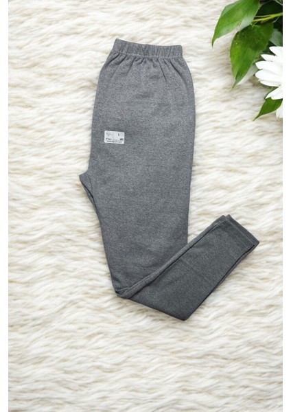 Unisex Gri Kışlık Tayt Şardonlu Rahat Yumuşak Ağlı Kalın Içlik Tayt fiyatları