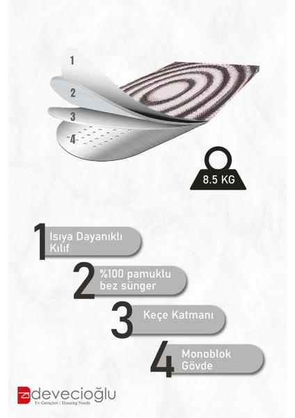 Gri Harbinger MM127 Powerboard Ütü Masası