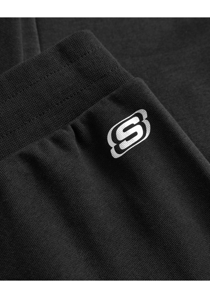 B Lw Fleece Jogger Sweatpant Büyük Erkek Çocuk Siyah Eşofman Altı SK242047-001