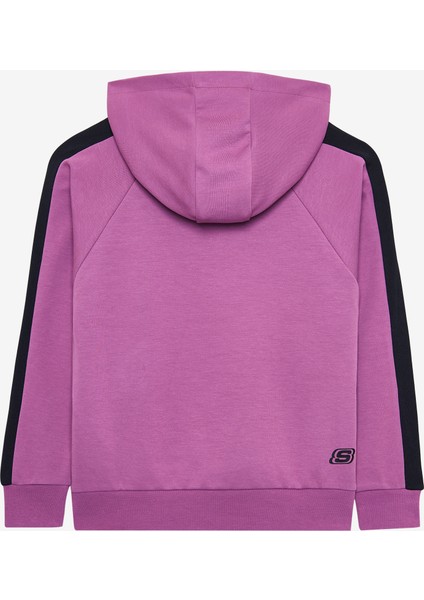G 2xi-Lock Hoodie Sweatshirt Büyük Kız Çocuk Mor Eşofman Altı SK242055-499 fiyatları