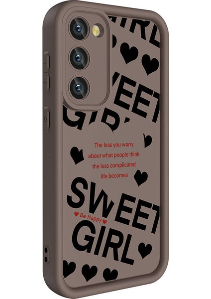 Samsung Galaxy S23 Kılıf Kamera Korumalı Baskılı Arka Yüzey Kapak (Klas)