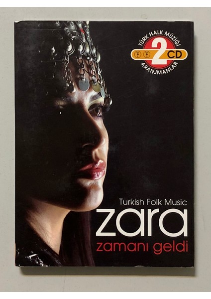 Zara Türk Halk Müziği Aranjmanlar 2 CD (Orjnal Dönem Baskı Cd)