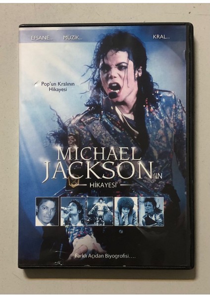 Michael Jackson'ın Hikayesi DVD CD (Orjnal Dönem Baskı Cd)