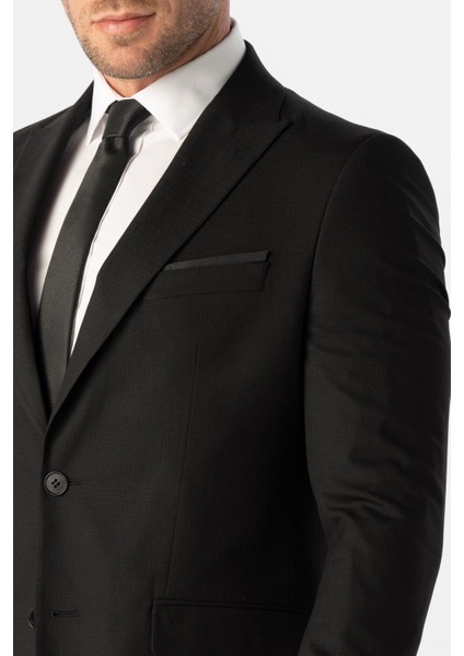 Regular 6 Drop Büyük Beden Çizgili Desenli Takım Elbise modelleri