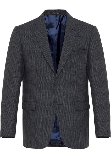 Slim Fit 6 Drop Yelekli (Çıtır Desenli) Takım Elbise indirimleri