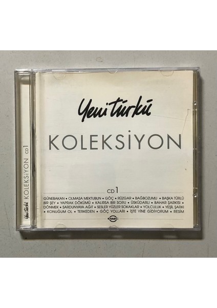 Yeni Türkü Koleksiyon Albüm 1 Olmasa Mektubun Günebakan CD (Orjnal Dönem Baskı Cd)