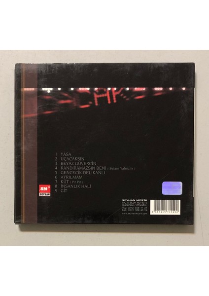 Gülben Ergen Uçacaksın CD (Orjnal Dönem Baskı Cd)