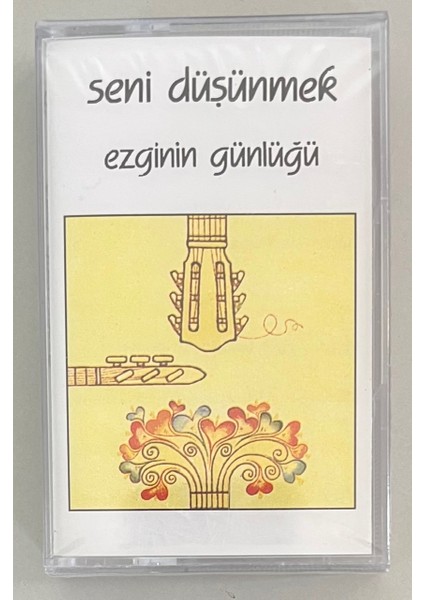 Ezginin Günlüğü Seni Düşünmek Kaset (Jelatininde Sıfır Orjnal Dönem Baskı Kaset)