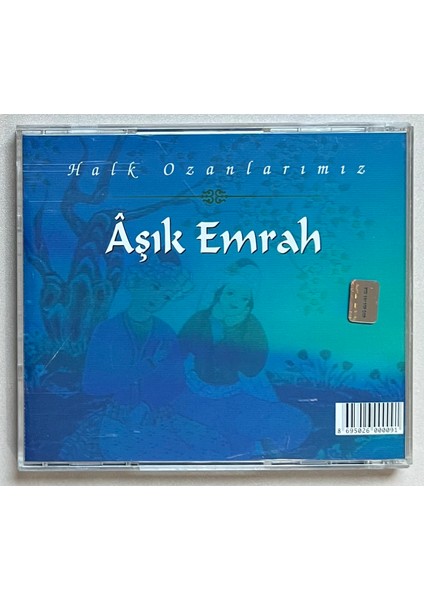 Halk Ozanlarımız Aşık Emrah CD (Orjnal Dönem Baskı Cd)