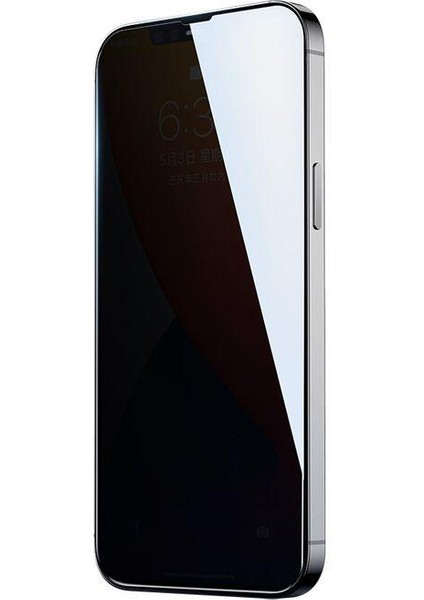 iPhone 11 Pro Max Darbeye Dayanıklı Anti Statik Temperli Hayalet Cam Ekran Koruyucu Siyah modelleri